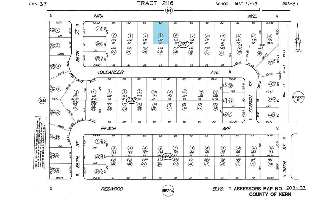 0.22 Acres of Land for Sale in California City, CA - land for sale