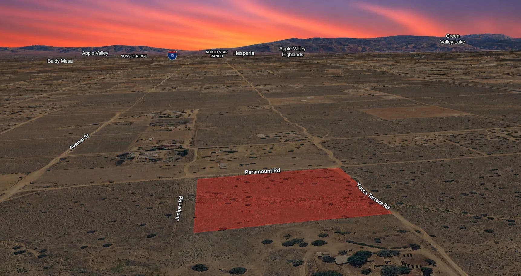 8.29 Acres of Land for Sale in Phelan, CA - Phelan, California, 92371