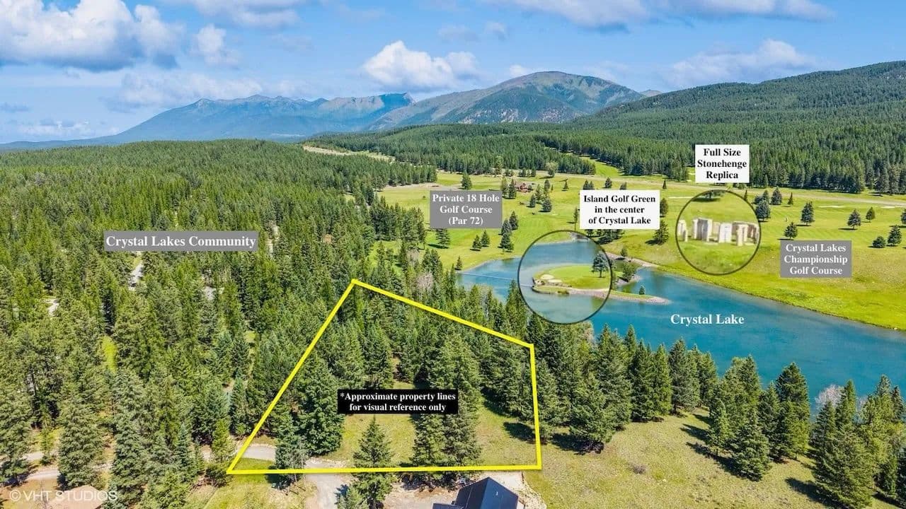 Property from NHN Crystal Lakes Drive - KW - Fortine, Montana, 59918