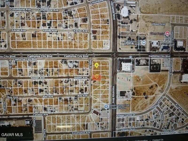 Property from 0 94th Street - KW - California City, California, 93505