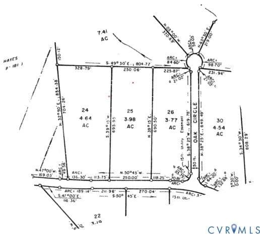 Property from Lot 26 Whispering Wood Road - KW - Meherrin, Virginia, 23954