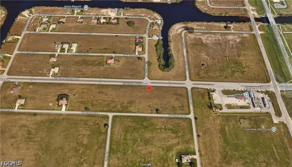 Property from 3316 Tropicana Parkway W - KW - Cape Coral, Florida, 33993