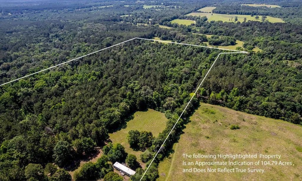 104.79 Acres of Land for Sale in Reklaw, TX - Reklaw, Texas, 75784