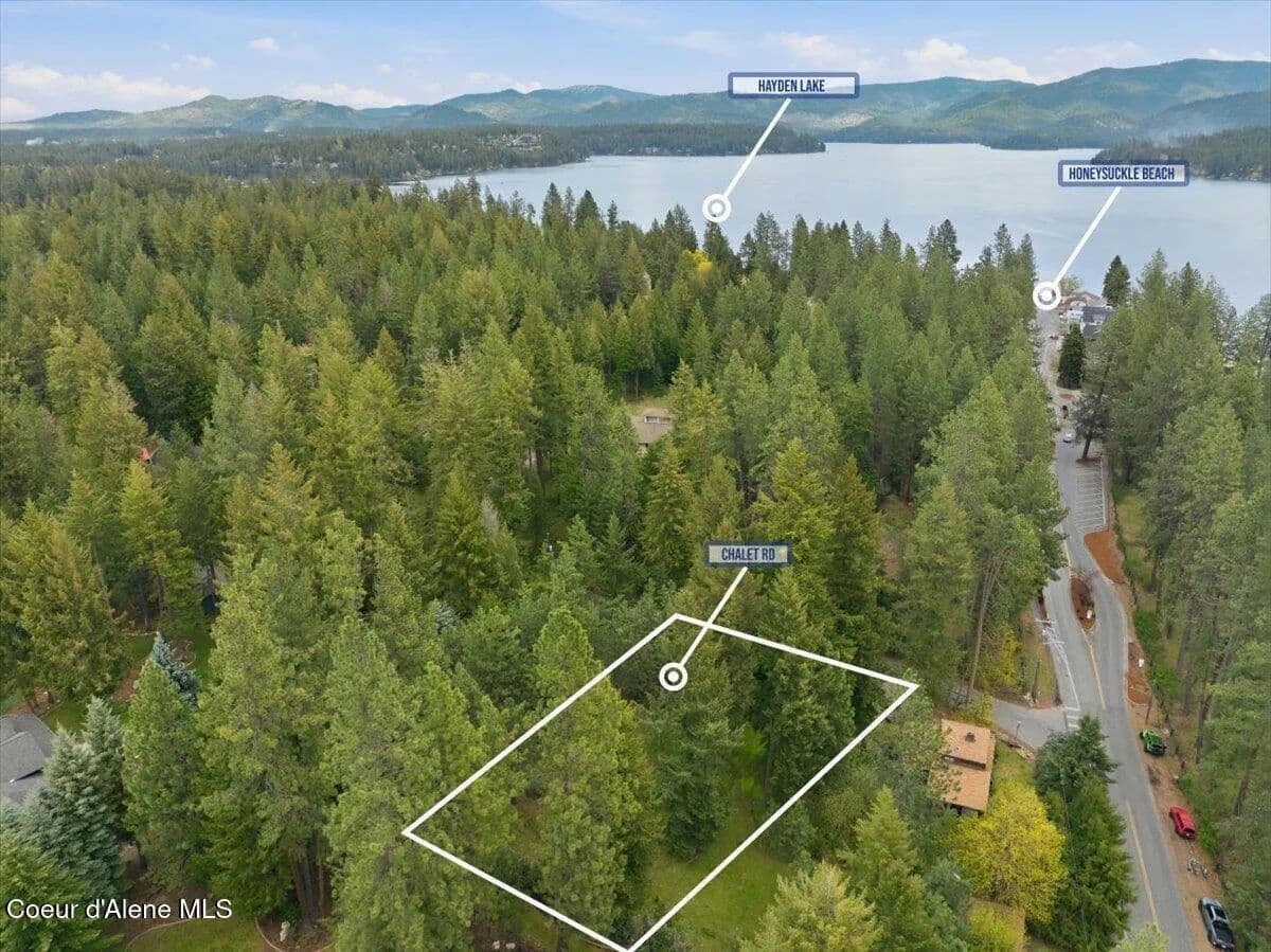 Property from NNA CHALET RD - KW - Hayden Lake, Idaho, 83835