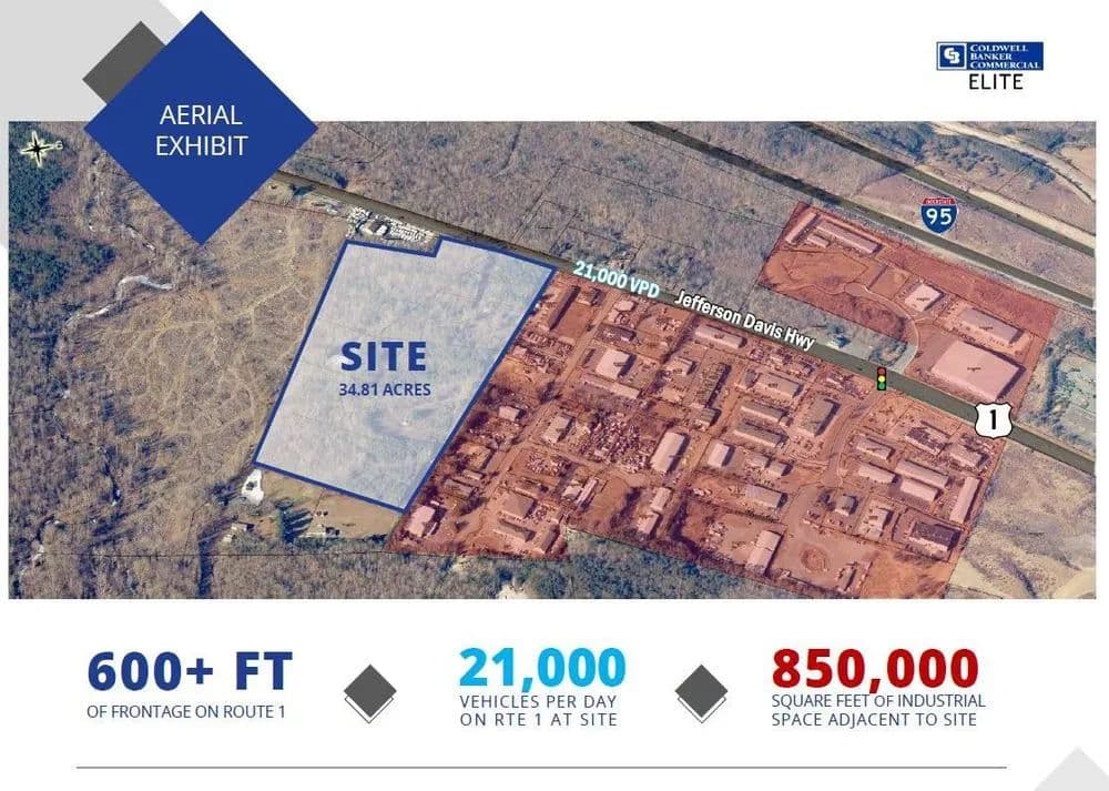 Vacant Land (10+ Acres) in Fredericksburg - Fredericksburg, Virginia, 22405