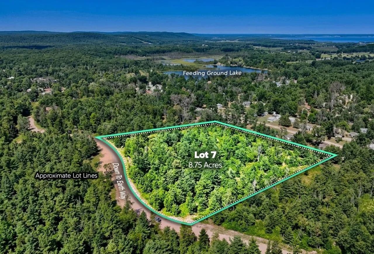 8.75+/- Acre Recreational Vacant Land Ogemaw County MI - land for sale