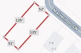 Property from TBD Malvern Drive SW - KW - Concord, North Carolina, 28025