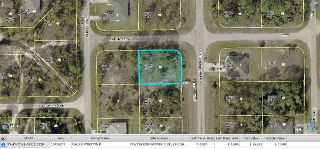 Property from 750 Eisenhower BLVD - KW - Lehigh Acres, Florida, 33974