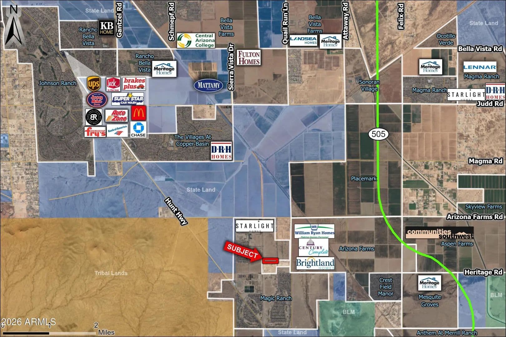 10 Acres of Land for Sale in Florence, AZ - Florence, Arizona, 85132