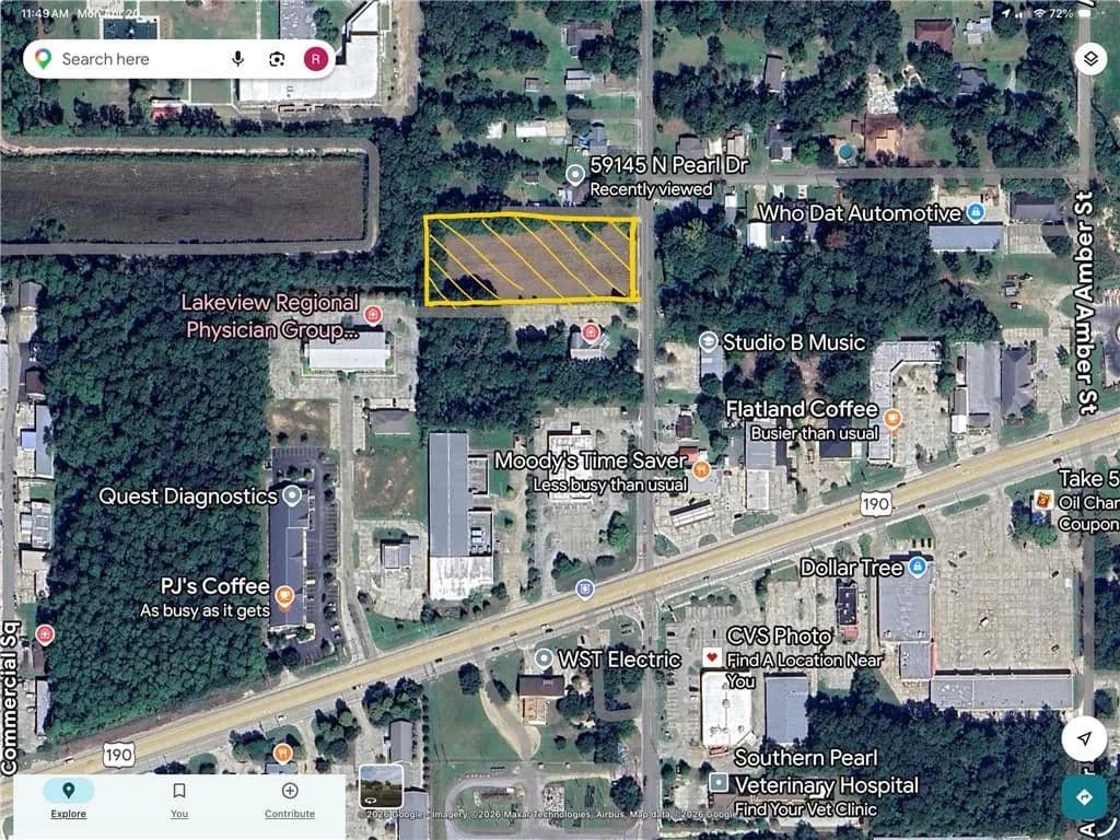 1.5 Acres of Land for Sale in Slidell, Louisiana - Slidell, Louisiana, 70461