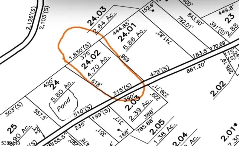 4.7 Acres of Land for Sale in Sussex County, New Jersey - land for sale