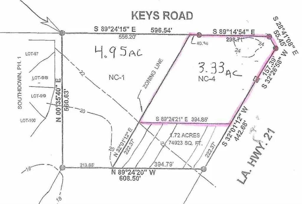 3.33 Acres of Land for Sale in Covington, Louisiana - Covington, Louisiana, 70433