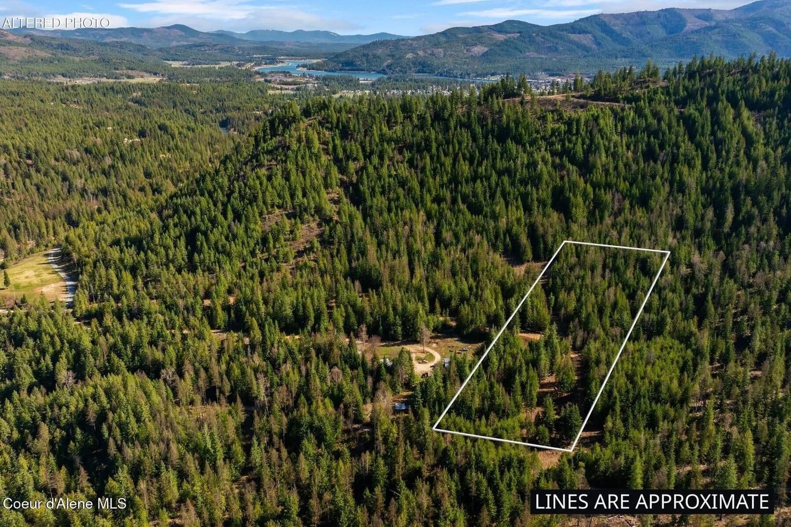 Property from Lots 1 & 2 Cedar Acres - KW - Priest River, Idaho, 83856