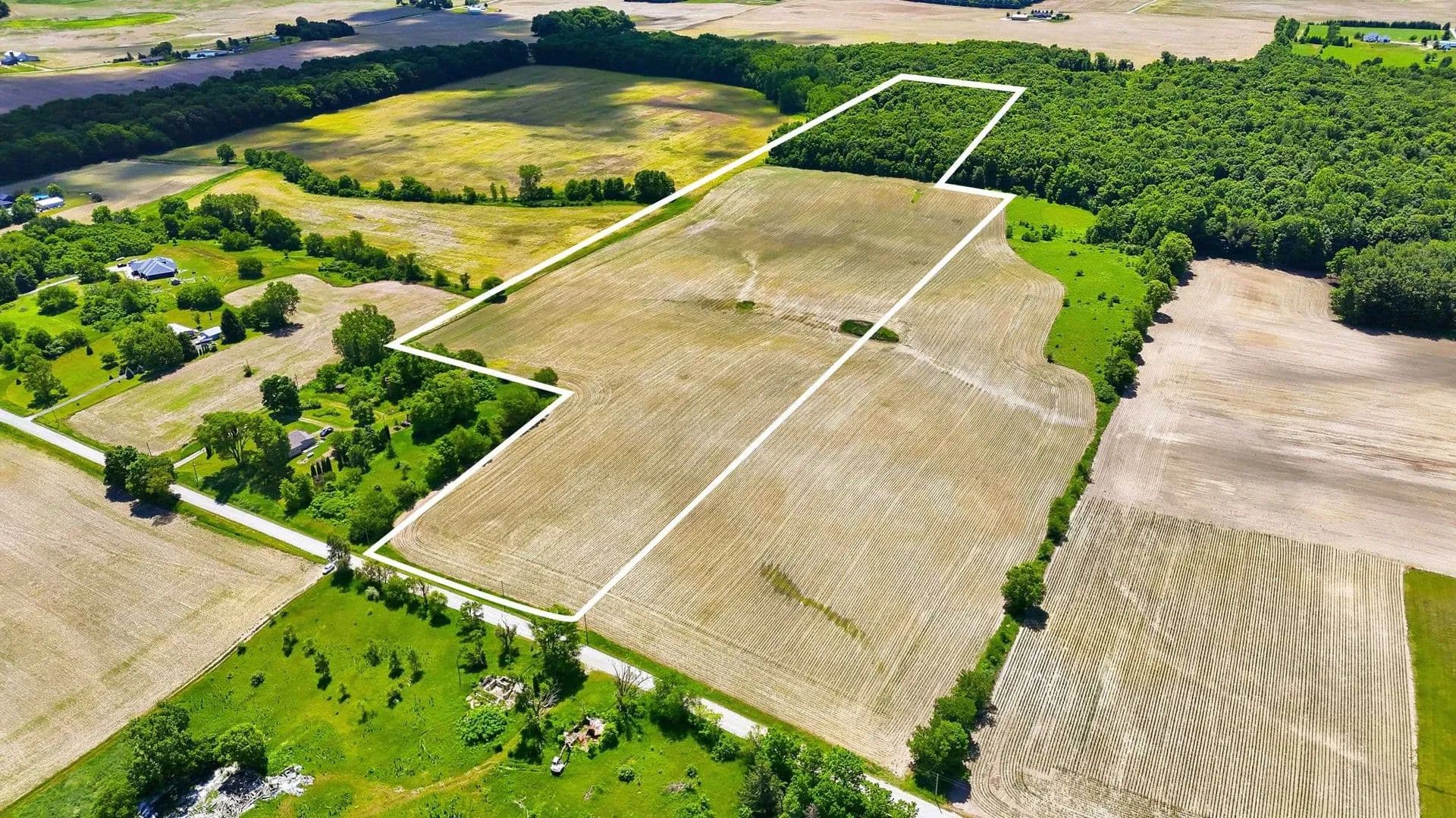 Property from TBD County Road 8 - KW - Corunna, Indiana, 46730