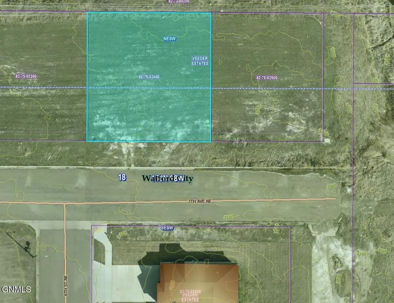 Property from Tbd 7th Avenue NE - KW - Watford City, North Dakota, 58854