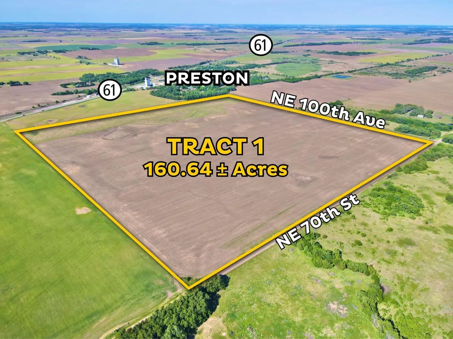 160.64 Acres of Land for Sale in Turon, KS - land for sale