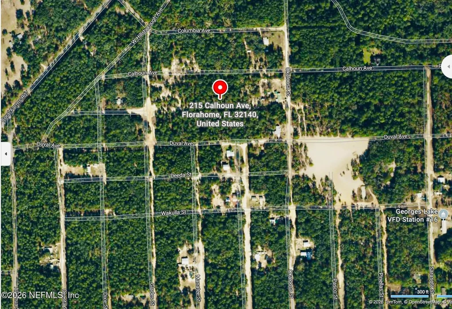 Property from 215 CALHOUN Avenue - KW - Florahome, Florida, 32140