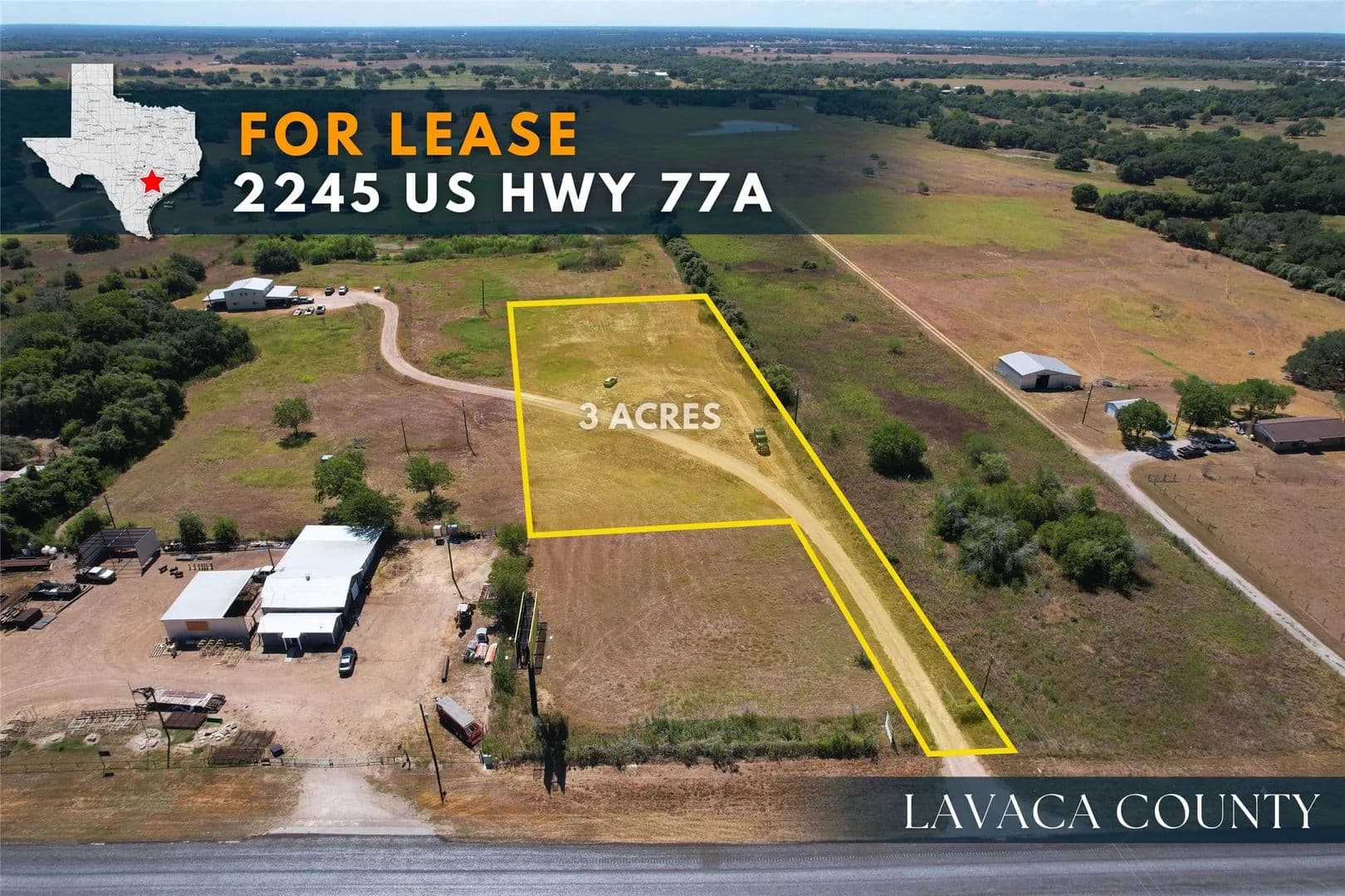 Property from 2245 US HWY 77A North Highway - KW - Yoakum, Texas, 77995