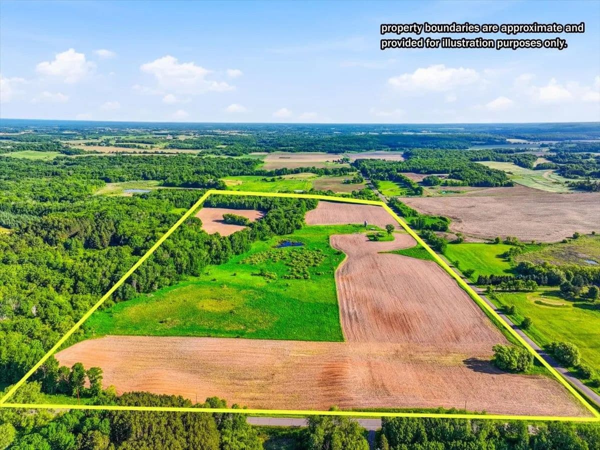 72.01 Acres of Land for Sale in St Croix Falls, Wisconsin - St Croix Falls, Wisconsin, 54024