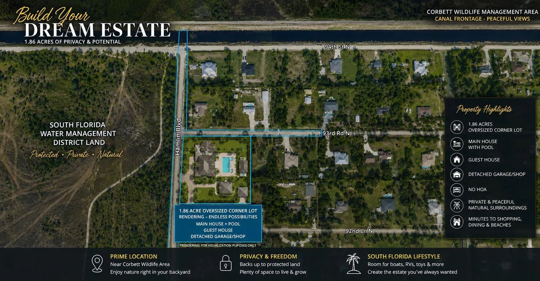 Property from 93 Rd Road N - KW - , Florida, 33470