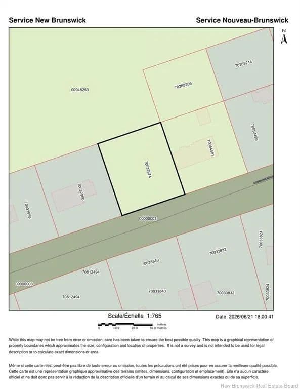 Land for Sale in Irishtown, NB - land for sale