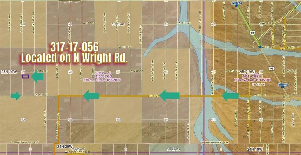 Property from 317-17-056 N Wrights Road - KW - Dolan Springs, Arizona, 86441
