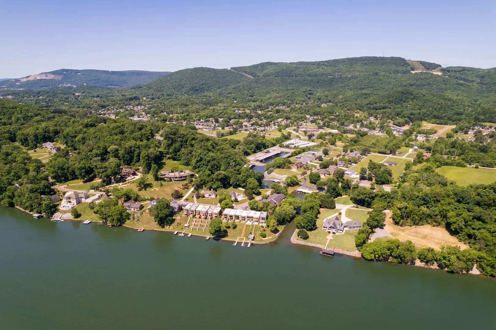 Build-Ready Riverfront Lot with Private Dock - Chattanooga, TN - land for sale
