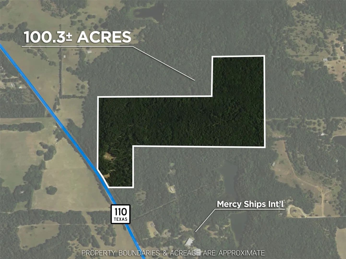100.33 Acres of Land for Sale in Lindale, Texas - Lindale, Texas, 75771