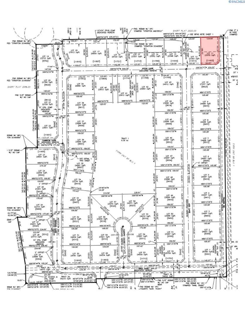Property from 11603 Scion Lane - KW - Pasco, Washington, 99301