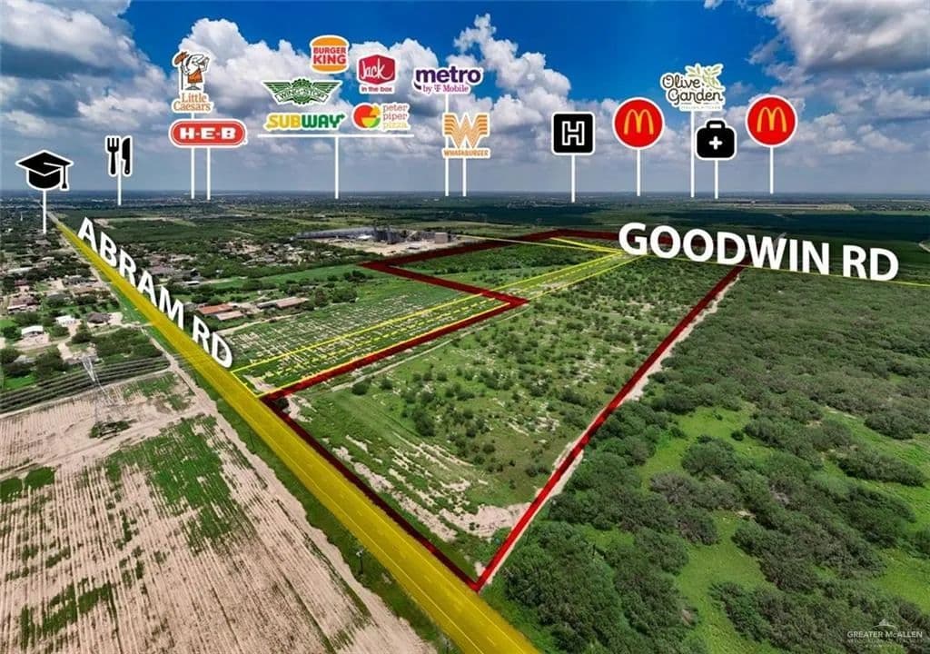 Property from 1 Abram Road - KW - Mission, Texas, 78574