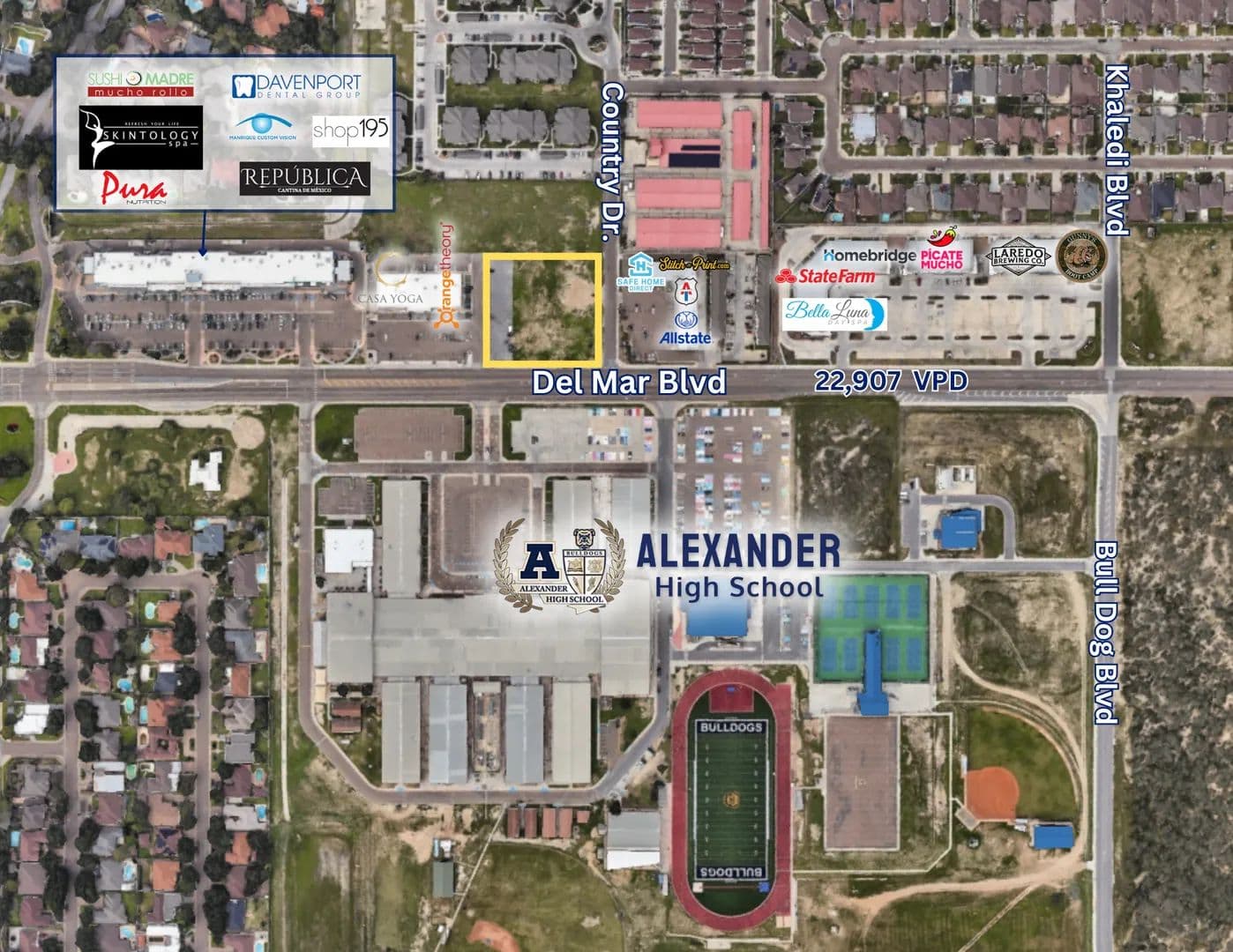 Land -Retail in Laredo - land for sale