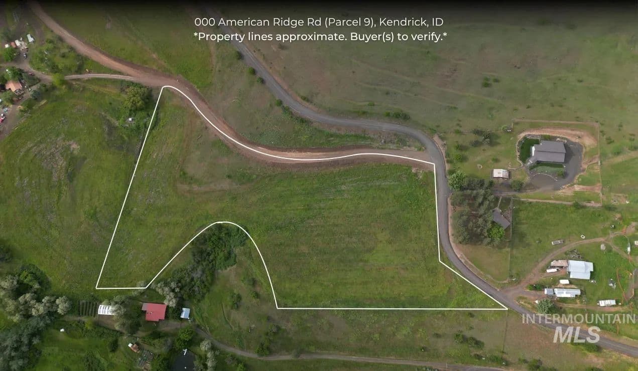 Property from 000 American Ridge Rd (Parcel 9) - KW - Kendrick, Idaho, 83537