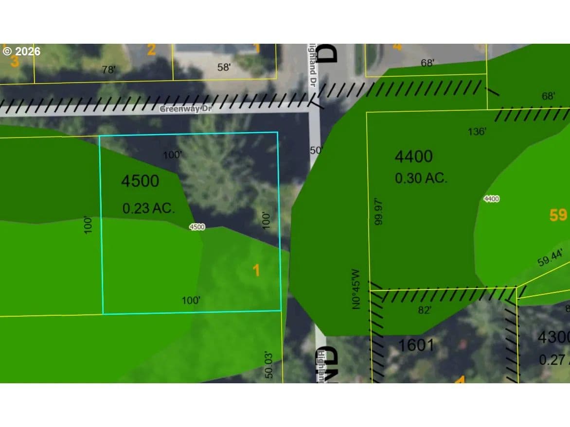 Property from Highland DR - KW - Seaside, Oregon, 97138