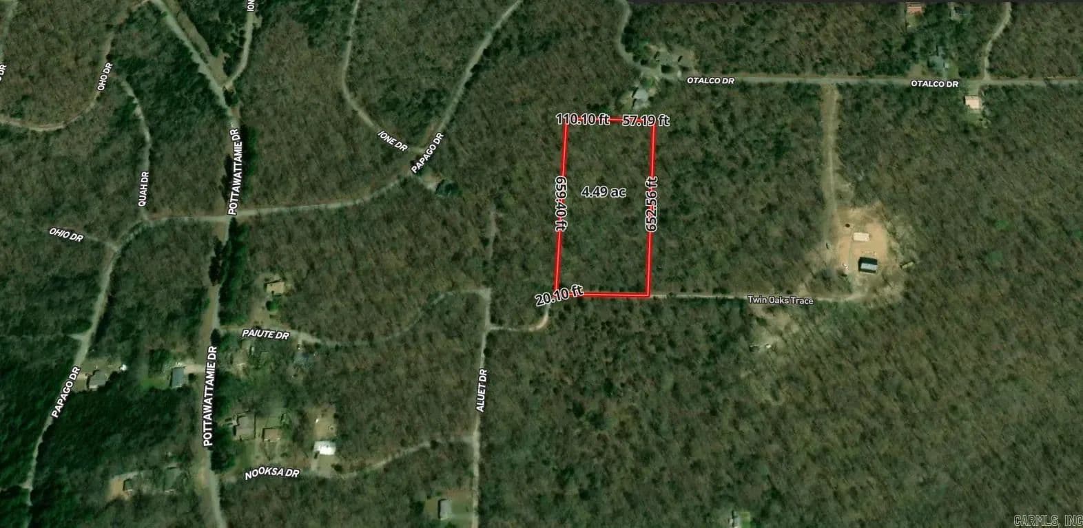 Property from 00 Twin Oaks Trace - KW - Cherokee Village, Arkansas, 72529