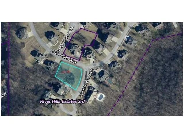 Property from Lot 90 River View Ct - KW - Parkville, Missouri, 64152