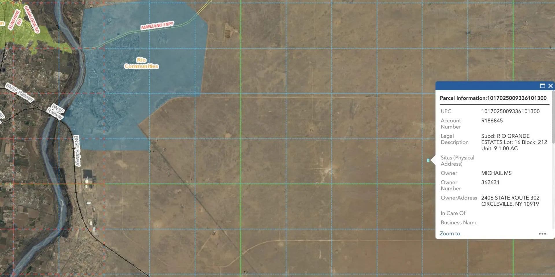 Land -Single Family Acreage in Rio Communities - Rio Communities, New Mexico, 87002