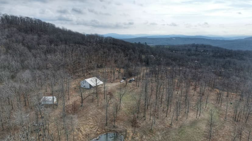 120-Acre Hunting & Recreational Property with Cabin in Huntsville, Arkansas