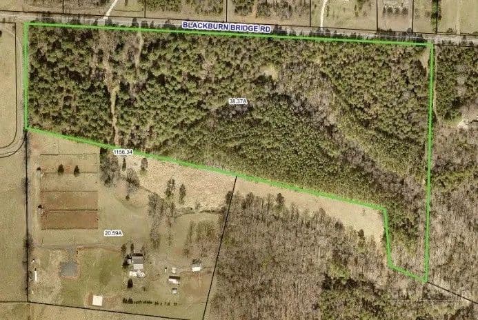38.37 Acres of Land for Sale in Lincolnton, NC - land for sale