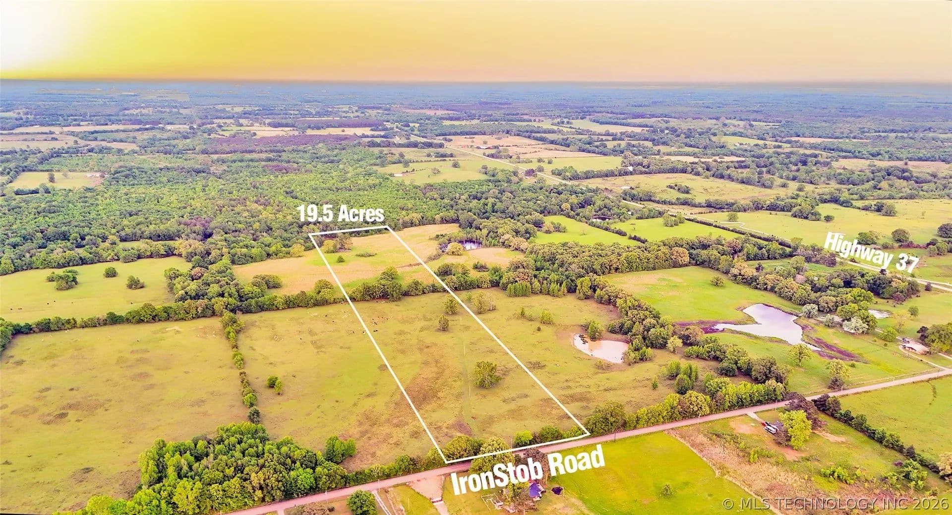 19.5 Acres of Land for Sale in Idabel, OK - Idabel, Oklahoma, 74745