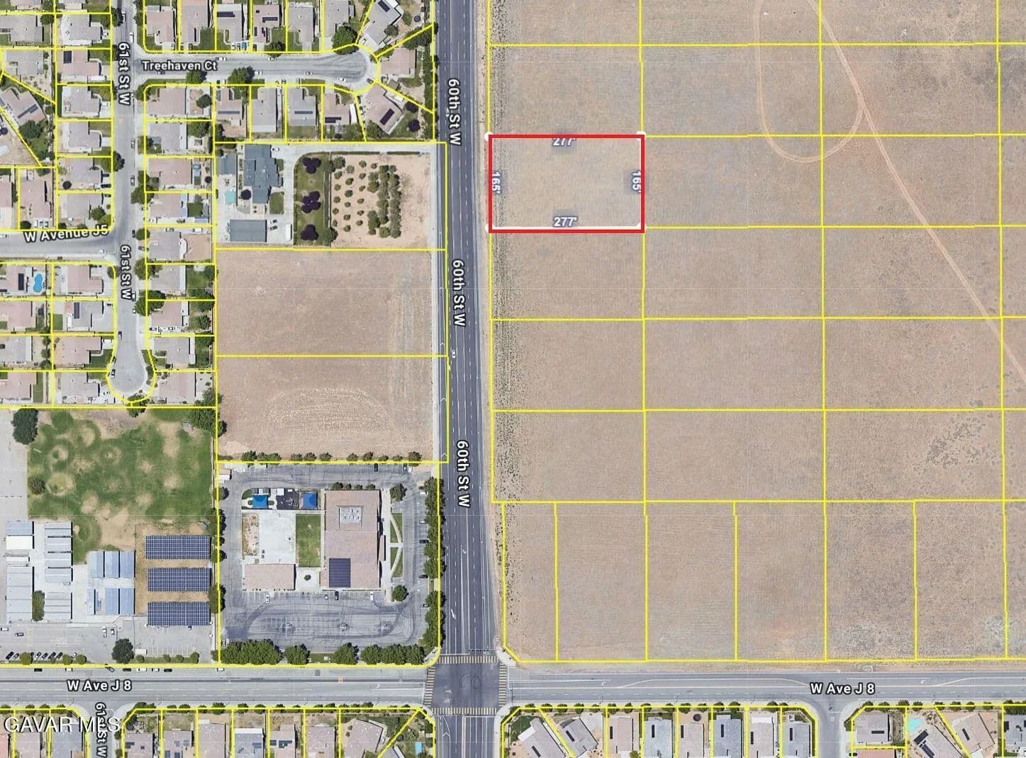 Property from 44130 W 60th St W Street - KW - Lancaster, California, 93536