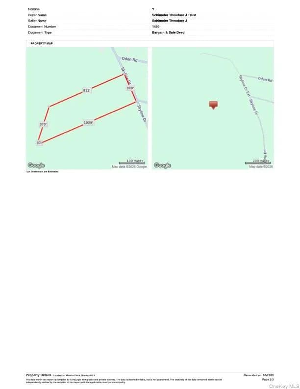 Land for Sale in Fremont Center, NY - Fremont Center, New York, 12736