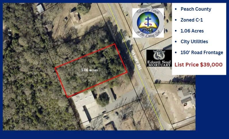 Vacant Land (0-10 Acres) in Fort Valley - Fort Valley, Georgia, 31030