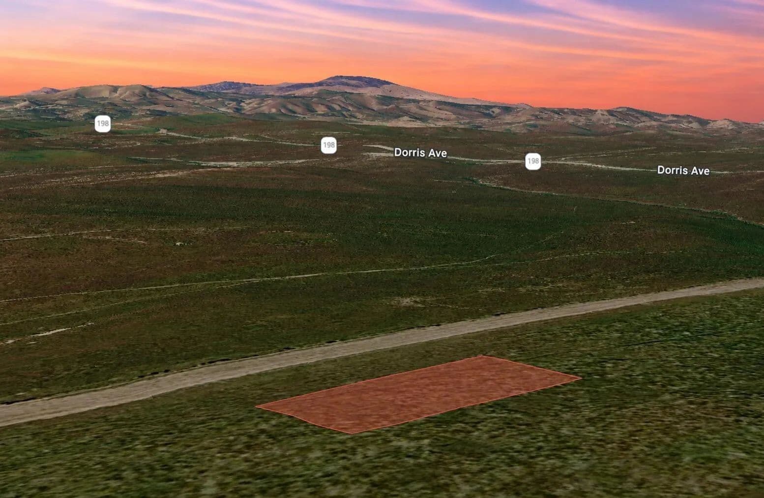 Property from Dorris Avenue - KW - Coalinga, California, 93210
