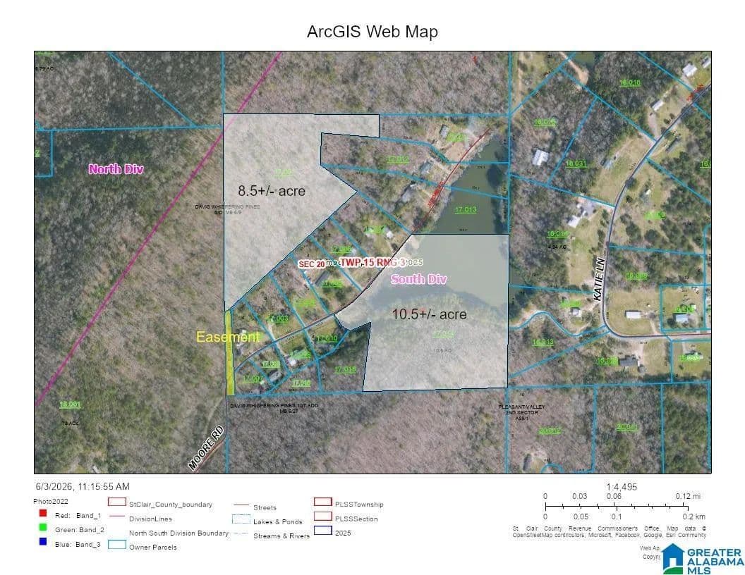 19 Acres of Land for Sale in Springville, Alabama - Springville, Alabama, 35146