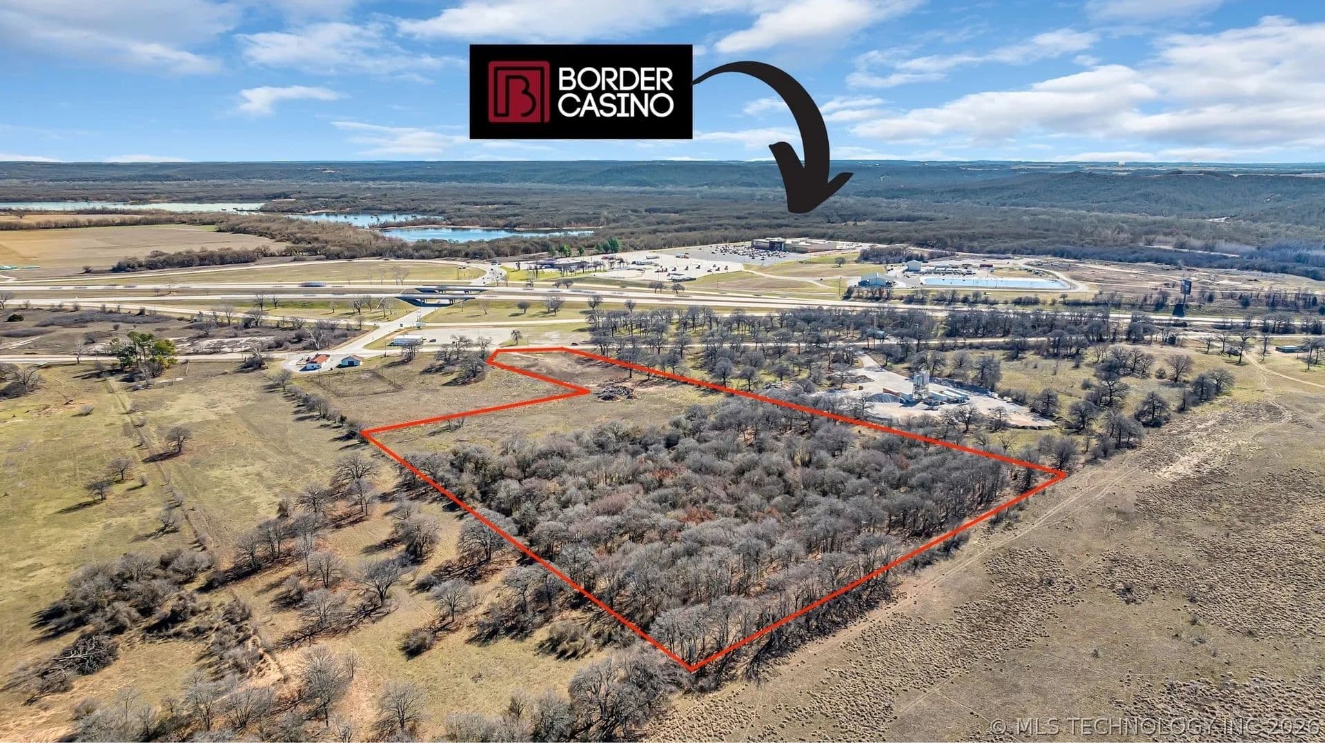 13 Acres of Land for Sale in Thackerville, Oklahoma - Thackerville, Oklahoma, 73459