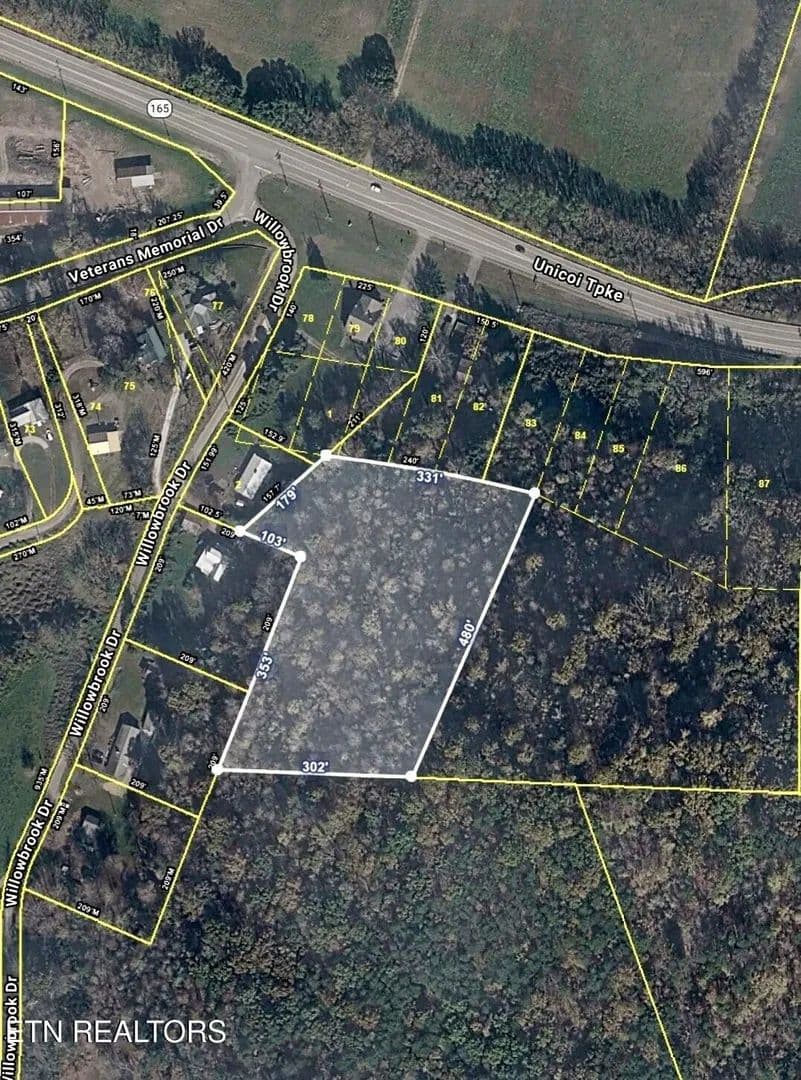 Property from 0 Willowbrook Drive - KW - Tellico Plains, Tennessee, 37385