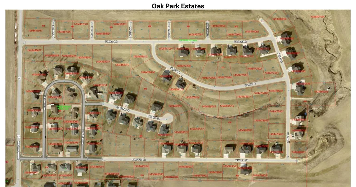 Property from Lot 19 Ione Drive - KW - Peosta, Iowa, 52068