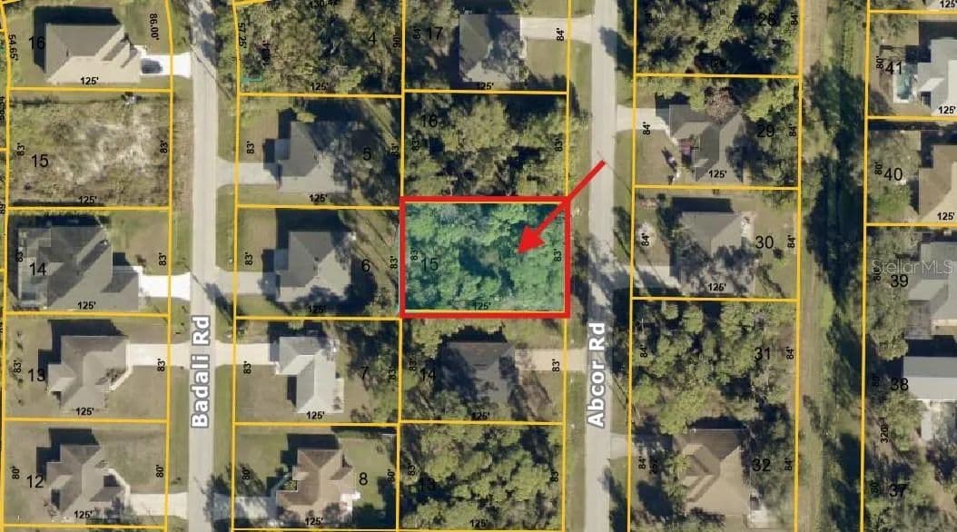 Property from ABCOR ROAD - KW - North Port, Florida, 34286