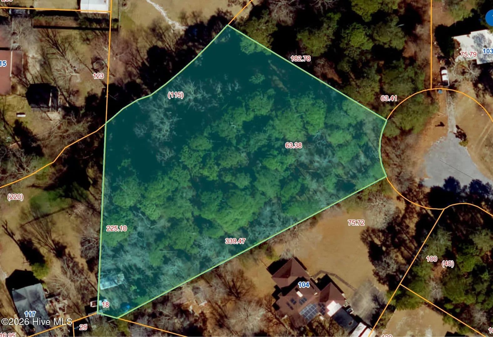 Property from Lot 23 Crestwood Place - KW - Goldsboro, North Carolina, 27530