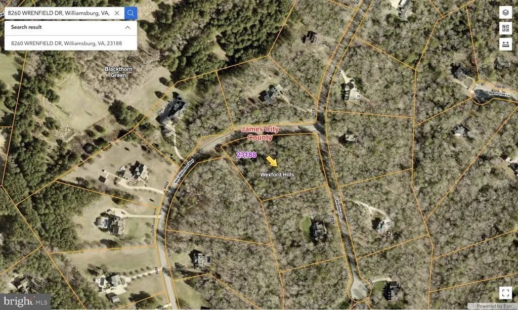 Property from 8260 WRENFIELD DRIVE - KW - Williamsburg, Virginia, 23188